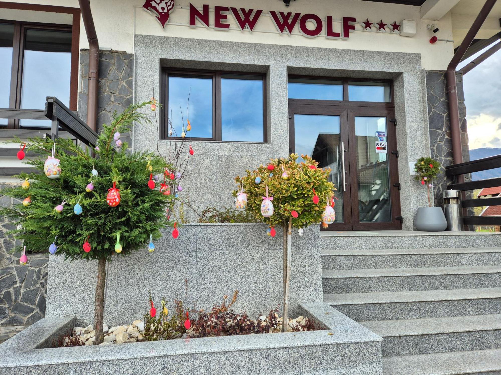 New Wolf Hotel Bran  Buitenkant foto