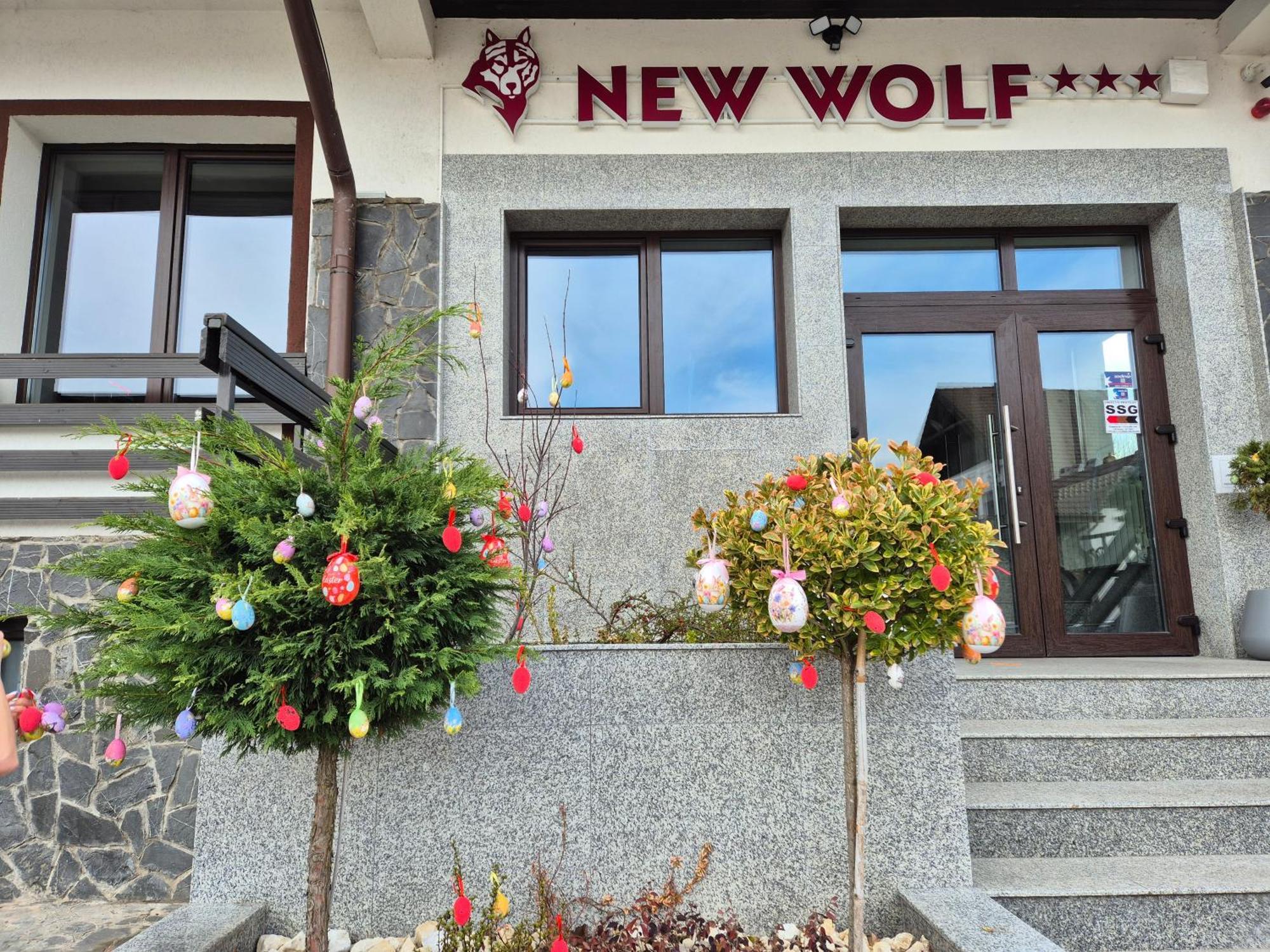 New Wolf Hotel Bran  Buitenkant foto